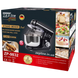 Тістоміс планетарний Zepline &ndash; 5 літрів для кондитерів і кухні ZEP9832 Black фото 3