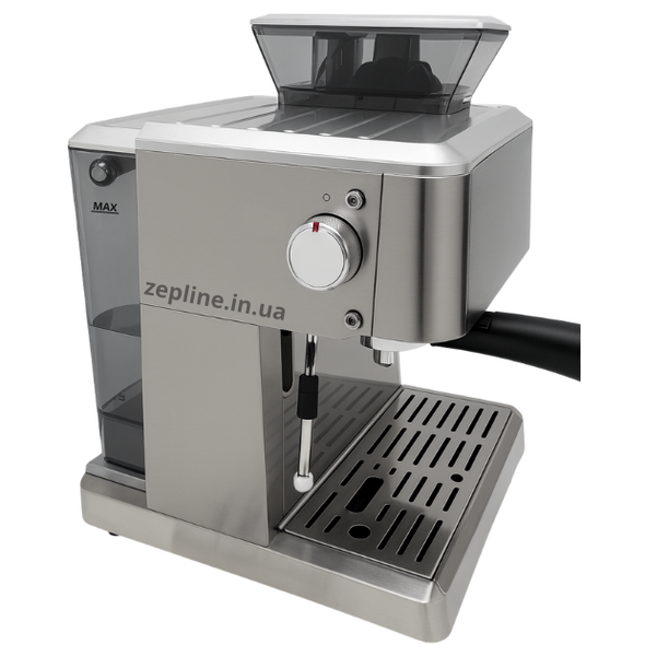 Кавомашина Zepline ZP-7305A з кавомолкою, еспресо 2в1, сенсорне керування, 3000 Вт, 20 бар, 3 л ZP-7305A фото
