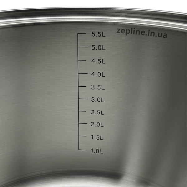 Набір кухонного посуду Zepline ZP-076 &ndash; 18 предметів з нержавіючої сталі ZEP076 фото