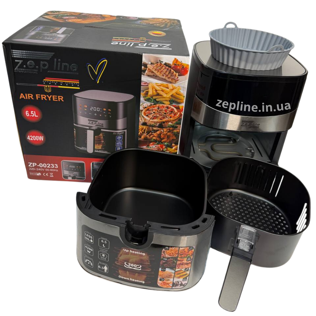 Аероритюрниця на 6,5л з двома тенами 4200 Вт Zepline ZP-00233 зі